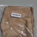 Basic Women's Silk Tank Top Ladies V-Neck Camisole Silky Loose Sleeveless Blouse Satin Tank Shirt (X-Large, Khaki)