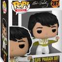 Funko POP! Rocks: Elvis Presley - Pharaoh Suit - Collectable Vinyl Figure - Gift Idea - Official Merchandise - for Kids & Adults - Music Fans - Model Figure for Collectors