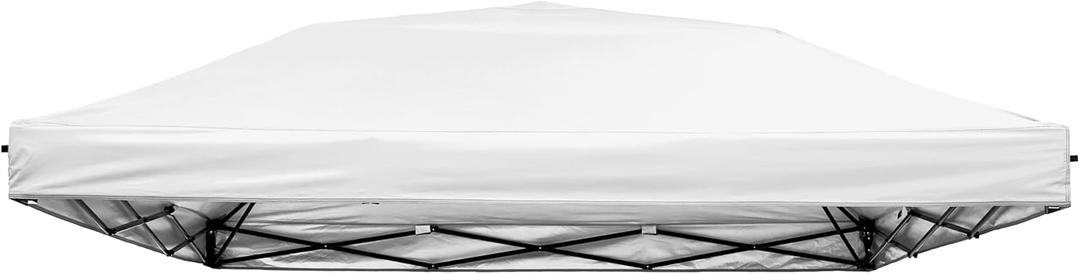 Anyoupin 10x10FT Canopy Replacement Top, Pop Up Canopy Replacement Cover, White