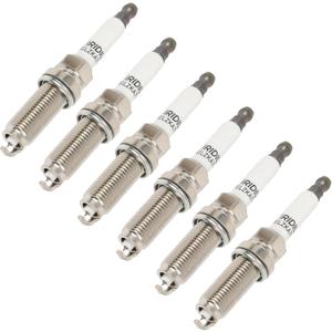 ECCPP Spark Plgu Replacement for 93476,SILZKAR7E8S Fit 2017-2020 for Jaguar for F-Pace 3L/V6,2022-2025 for Land Rover for Defender 110 5L/V8 Pack of 6 Platinum Iridium High Performance Spark Plugs