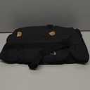 Diaper Bag Tote with Insulated Pockets and Stroller Hooks for Travel (Black, Large)