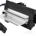 AC Blower Motor Control Module Heater Blower Resistor Compatible with Chevy Silverado Avalanche Trailblazer Cadillac Escalade GMC Envoy Sierra Buick Rainier Replace 15-80567 89018778 4P1516