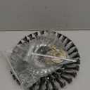 6+8" Unbreakable Wired Trimmer Blade,Steel Wire Cutter Trimmer Head, Compatible with Stihl Straight Shaft Trimmer, Weed Eater Head with Adapter Kit for Lawnmower, Moss Grass Rust Removal