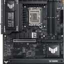 ASUS TUF Gaming Z890-PLUS WiFi Z890 LGA 1851 ATX Motherboard, Intel Core Ultra Series 2 Ready, Advanced AI PC-Ready, 16+1+2+1 Stages, DDR5, PCIe 5.0, Thunderbolt 4 Type-C, 4X M.2, Wi-Fi 7, 2.5Gb