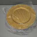 10Pcs Gold Charger Plates Bulk Wedding - 13" Premium Gold Chargers for Dinner Plates, Decorative Charger Plates for Events & Parties