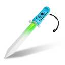 LED Sword for The Legend of Zelda: Skyward Sword HD Game Accessory, FANPL Lighted Game Sword Handle Grip for Switch & Switch OLED Right Joy Con Controller, Enhanced Zelda Gaming Experience (Blue)