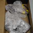 Left Driver Side Rear Door Lock Latch & Cable Compatible with Ford F150 Extended Cab Pickup 2004-2008, Upper and Lower Latches Assembly Replaces # 8L3Z-18264A01-B, 6l3Z-18264A01-B