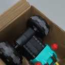 Green Dino Monster Truck  LED Light-Up Press and Go Toy Car for Toddlers Age 2 3 4 5  Dinosaur Truck with Flashing Wheels and Chomping Mouth for Boys and Girls