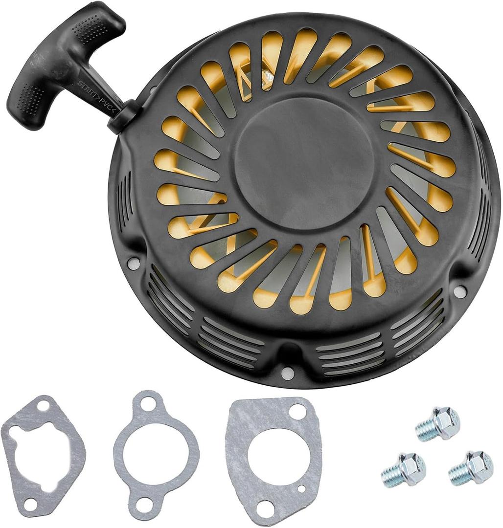 HZ Recoil Stater Assembly 0J58620170 for Generac GP5500 GP6500 GP7500 GP7500E Centurion 5000 389cc 420cc Generator HZ Recoil Stater Assembly 0J58620170 for Generac GP5500 GP6500 GP7500 GP7500E Centurion 5000 389cc 420cc Generator