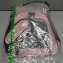 Henkelion Pet Carrier for Small Medium Cats Dogs Puppies up to 15 Lbs, TSA Airline Approved, Soft Sided, Collapsible Travel - Pink (17.0"L x 11.0"W x 11.0"H)