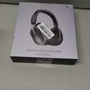 Active Noise Cancelling Headphones,120H Playtime Bluetooth 6.0 Wireless Headphones with Power Display & 6-Mic ENC Calls, 360 Spatial Audio Over Ear Headphones Foldable Headset for Travel Office Game