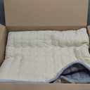 Velvet Couch Covers for Sofa, Sofa Covers Washable Sectional, Large Anti-Slip Sofa Slipcovers for 3-4 Cusions and L-Shaped Sofas(1pc, Light Grey, 36"83")