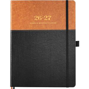 Planner 2026-2027 - Academic Planner Weekly Monthly, July 2026 to June 2027, Calendar Planner with Premium Paper, Inner Pocket, Pen Holder, 8.5'' x 11''