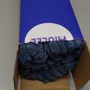 MIULEE Decorative Throw Pillow Covers for Couch Bed Livingroom 18x18 Inch Set of 2 Blue Boho Accent Throw Pllows Broadside Striped Patchwork Soft Corduroy Spring Coastal Pillowcases