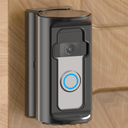 AntiTheft Video Doorbell Mount，Adjustable 360° Degree Doorbell Angle NoDrill Mount Compatible with Ring Battery Doorbell /Plus/Pro Video Doorbell Upgrade Corner Kit for Houses,Apartments