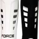 Field Hockey Shin Guards Force with No Straps (Medium, Force - White)