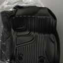 RAV4 Floor Mats AOMSAZTO Floor Liners Fit for Toyota RAV4 2019-2025 (Not Fit Hybrid): All Weather Automotive Floor Mats - 1st & 2nd Row Full Set Rubber Floor Liners - Anti Skid Car Mats