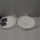 Plant Caddy Heavy Duty 13inch Plastic Round 2Pack Plant Dolly with Lockable Wheels Plant Stand Mover Indoor Outdoor for Planter Flower Potted Displaying (White)