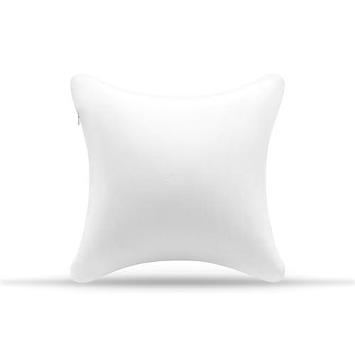 AM AEROMAX 16×16 Throw Pillow Memory Foam Pillow Insert - Square Accent Pillow for Decorative Cushion Bed Couch Sofa - Non-Deforming Over Time 2 Pack