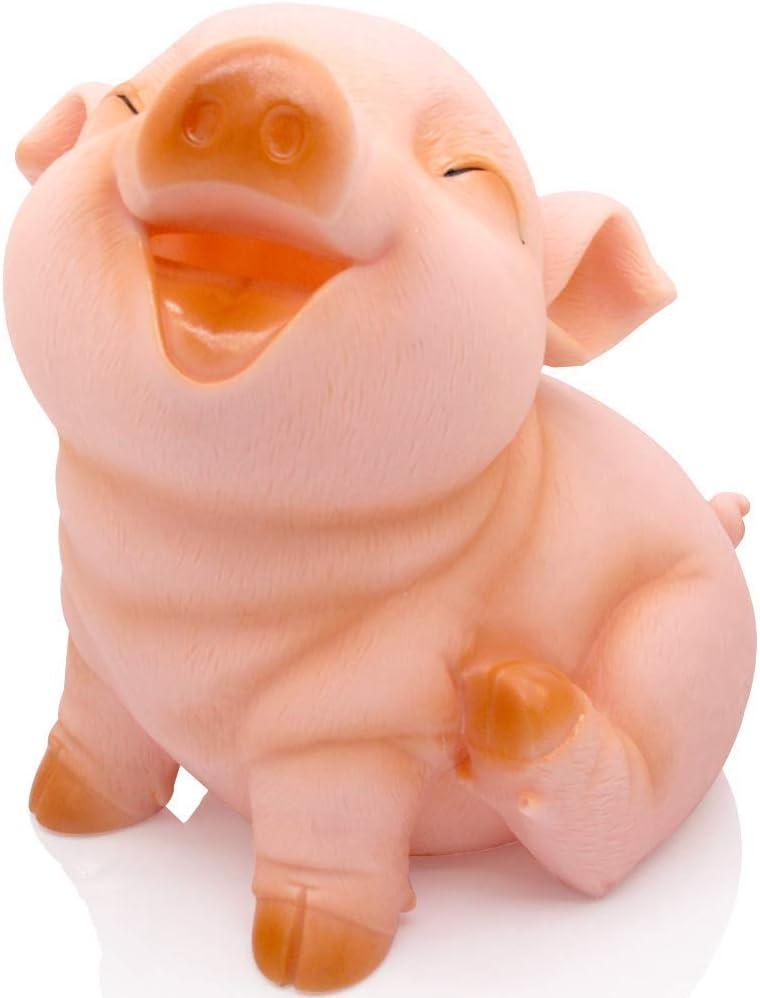 H&W Cute Pig Coin Money Bank, Shatterproof Piggy Bank, Creative Money Bank, Can Store 1000 Coins, Best Bitrthday Gift, Squint Piggy (WK7-D2) H&W Cute Pig Coin Money Bank, Shatterproof Piggy Bank, Creative Money Bank, Can Store 1000 Coins, Best Bitrthday Gift, Squint Piggy (WK7-D2)