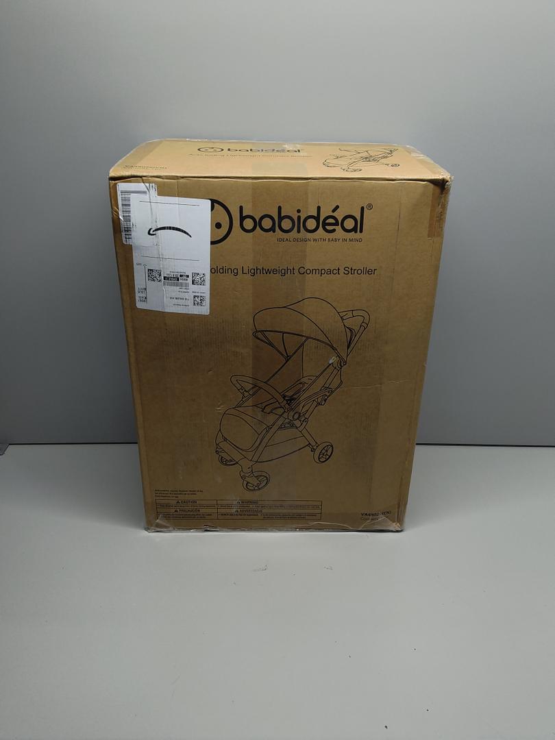 Babideal Auto-folding Lightweight Compact Stroller, Color Gray