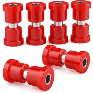 EZGO TXT Spring Bushing Kit, Golf Cart Leaf Spring Shackles Polyurethane Bushing Sleeve for 1994-Up EZGO TXT/Medalist and 1981-Up Club Car DS, Replace Parts OE 70289-G02 70291G-01 1015583 1012303