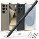 Galaxy S23/S24/S25 Ultra Pen,Replacement for Samsung Galaxy S22/S23/S24 Ultra Stylus Pen4096 Pressure Level Easy Writing.WITHOUTBluetooth(Black)