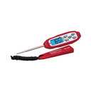Taylor Digital Waterproof Thermometer with Bright Blue Backlight for Kitchen, Meat, Food, Grill, BBQ Cooking, Red, Standard,(806GW)