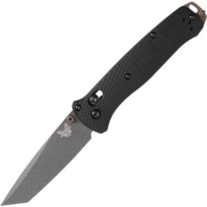 Benchmade - Bailout 537 Tactical Knife with Black Aluminum Handle (537GY-03) (Black 6061-T6 Billet Aluminum - Coated Finish)