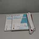 Magnetic Sign Holder 8.5 x 11 - Clear Plastic Frame for Refrigerator, Rigid Paper Holder for Picture Document, Adhesive Frames for Wall Window Door Sign 20 Pack