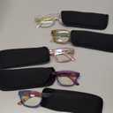 Reading Glasses 5 Packs Blue Light Blocking Eyeglasses Quality Spring Hinge Colorful Computer Readers for Women Men