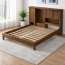 Queen Murphy Bed With Shelf