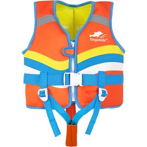 Gogokids Kids Float Jacket Swim Vest - Children Flotation Swimsuit Boys Girls Buoyancy Swimwear Swimming Learning