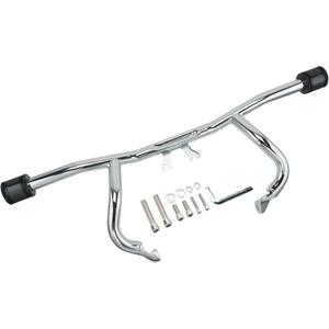Engine Guard Flat-Out Bar for Harley-Davidson Touring Street Glide Road Glide Road King Electra/Ultra Models (2014-2025) (Chrome)