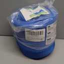 AOSSA Neck Stabilizer Pillow for Sleeping Upright, Head Cradle Pillow, After Surgery Positioning Pillows for Adults Elderly, Bedridden Neck Support Wedge for Bed, Head Positioner, Face Up Pillow (Blue)