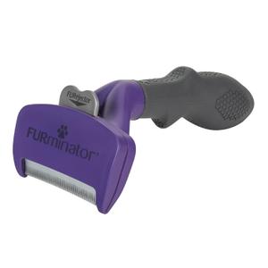 FURminator deShedding Tool For Medium/Large Cats, Long Hair, Removes Loose Hair From Shedding