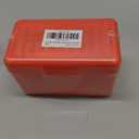 H4D 3x5 Index Card Holder with 100 Heavyweight Ruled Index Cards and 25 Plastic Dividers, Red