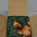 Zeyune 12 Pcs Small Christmas Wreaths for Kitchen Cabinets with Bow Ribbon Mini Cabinet Door Wreath Set Hanging Christmas Decor for Kitchen Window Outdoor Indoor, 14.96 x 7.87''(Gold Bow)