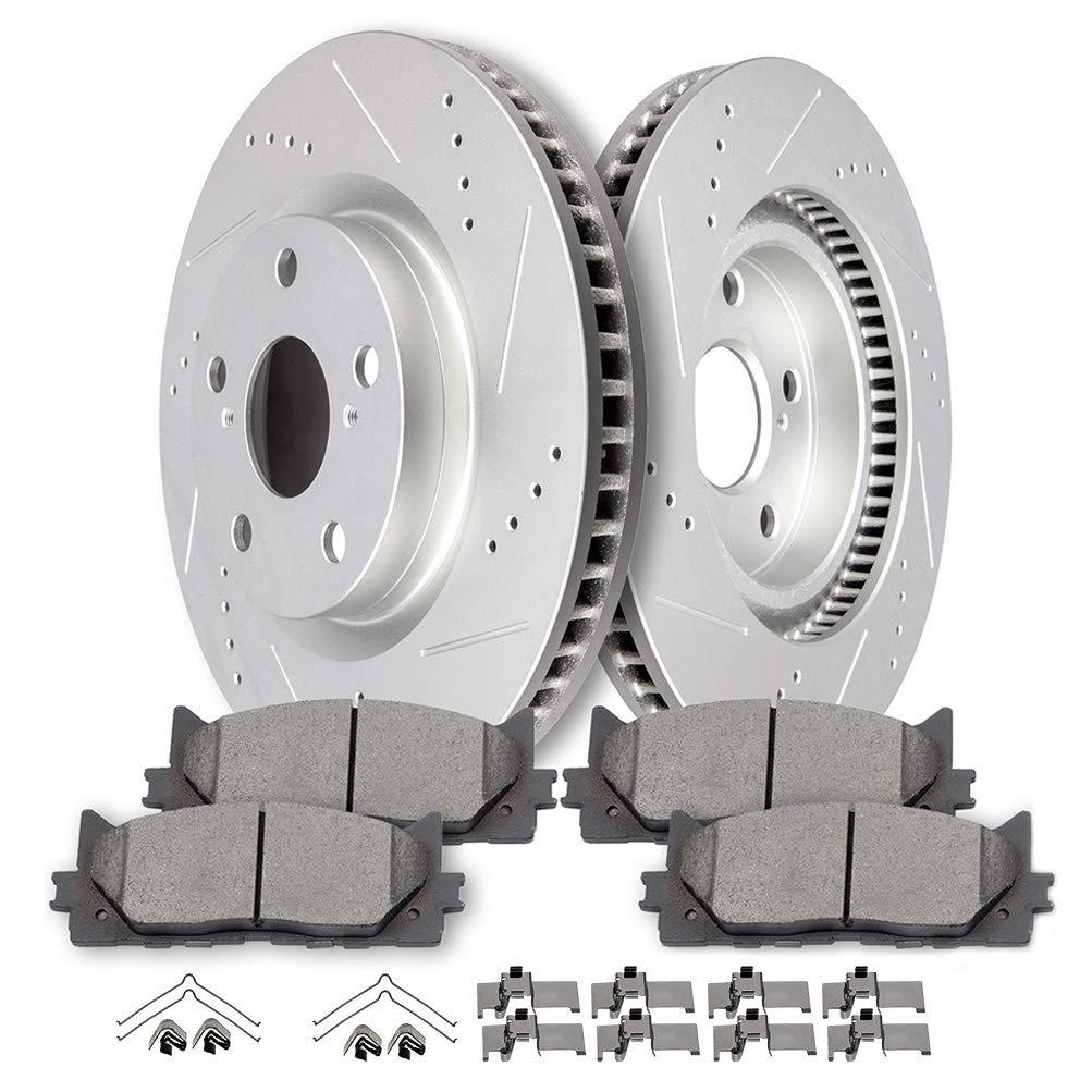 SCITOO Brake Kit Front Discs Brake Rotors and Ceramic Brake Pads:5569;D369
fit for Cadillac Escalade,for Chevy Blazer K1500 Suburban K2500 1500 Tahoe,for GMC K1500 Suburban K2500,for GMC Yukon