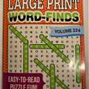 6 x Kappa Publication 3842 Large Print Word-Finds Assorted Volumes, Multi