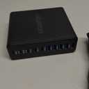 320W USB C Charger Block, 10-Port USB C Charging Station GaN III PD 65W Laptop Fast Charger Adapter for MacBook Pro/Air, DELL, iPad, iPhone, Samsung Galaxy Black