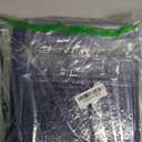 homing 2 Pack Rectangle Vinyl Tablecloth, Waterproof Spill proof Plastic Flannel Backed Table Cloth, Wipe Clean Table Cover for Dining, Buffet Parties and Camping (Navy Blue, 60" x 102")