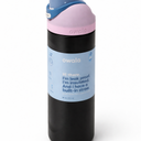 Owala FreeSip Insulated Stainless Steel Water Bottle with Straw and Lid, 24 oz BPA Free, Keeps 24 Hours Fresh for Sports and Travel, Foggy Tide