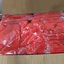 20 Packs Red Spandex Stretch Folding Chair Covers for Wedding Party,Universal Fitted Washable Dining Seat Slipcovers Protector Decoration for Holiday Banquet Birthday Celebration Event