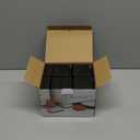 Rectangle Bed Risers, 3 Inch Heavy Duty Adjustable Furniture Risers for Bed Sofa Table and Couch LiftSupport Up to 1,300 Lbs (4 Pack-Black)