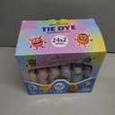 24 Colors Tie Dye Kit, Tie Dye Set for Kids, Pre-Filled Tye Dye Bottles, Non Toxic Permanent Fabric Dye Art Set, Easy DIY Fabric Art - Create Fun