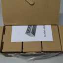 T-SUN Solar Step Light 3000K Solar Stair Lights Outdoor Waterproof LED Step Lights for Outside Stair Deck Pathway Patio Porch Warm White 6 Pack