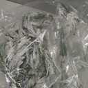 Kesywale Set of 40 Artificial Norfolk Pine Branches with Red Berry 12.8" Christmas Greenery Picks Fake Norfolk Pine Stems Tree Needle Sprigs for Vase Filler DIY Craft Garland Home Decorations (Frost)