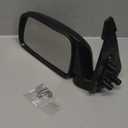For Toyota Tacoma 1995-2000 Door Mirror Driver Side | Manual | Non-Heated | Manual Folding | 9 x 5in Housing | Textured Black | Replacement For 8794004040 | TO1320116