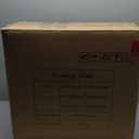 Ergonomic Drafting Chair, Tall Office Chair with Flip-up Armrests, Breathable Mesh High Desk Chair with Lumbar Support Adjustable Footrest Ring for Standing Desk Black